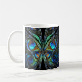 Caneca De Café Borboleta labradorite1