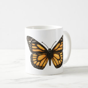 Caneca De Café Borboleta monarca
