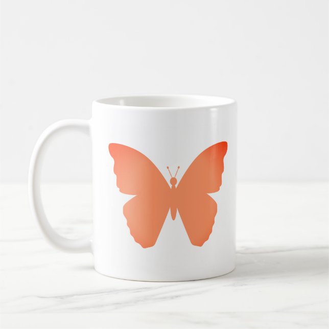 Caneca De Café Borboleta Mug (Esquerda)