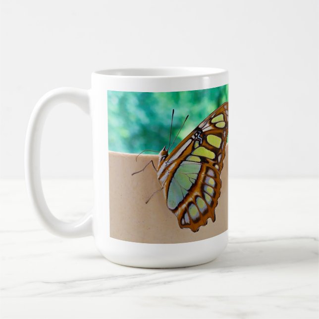 Caneca De Café Borboleta Mug (Esquerda)