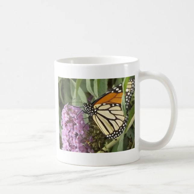 Caneca De Café Borboleta Mug (Direita)