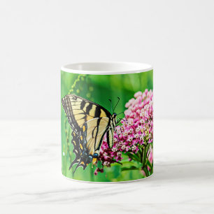 Caneca De Café Borboleta oriental de Swallowtail do tigre