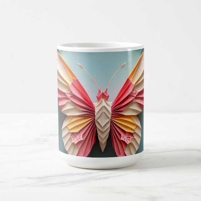 Caneca De Café Borboleta Origami (Centro)