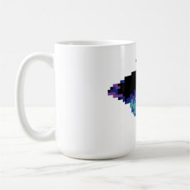 Caneca De Café Borboleta Pixel