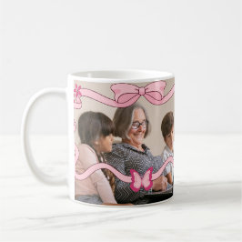 Caneca De Café Borboleta Rosa Melhor Avó E Netos