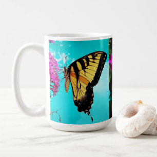 Caneca De Café Borboleta Swallowtail de Tigre Oriental #2
