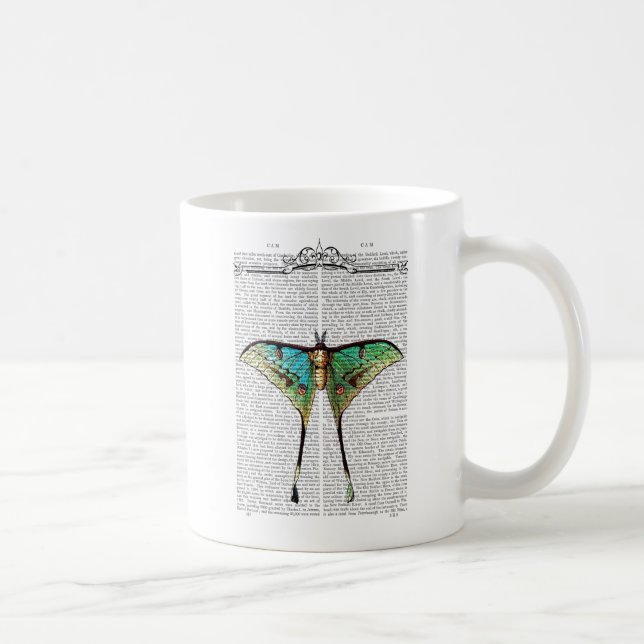 Caneca De Café Borboleta vibrante (Direita)