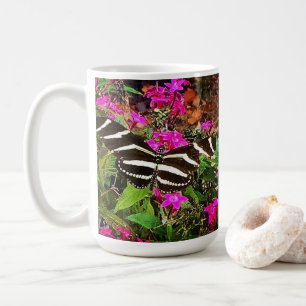 Caneca De Café Borboleta Zebra Longwing