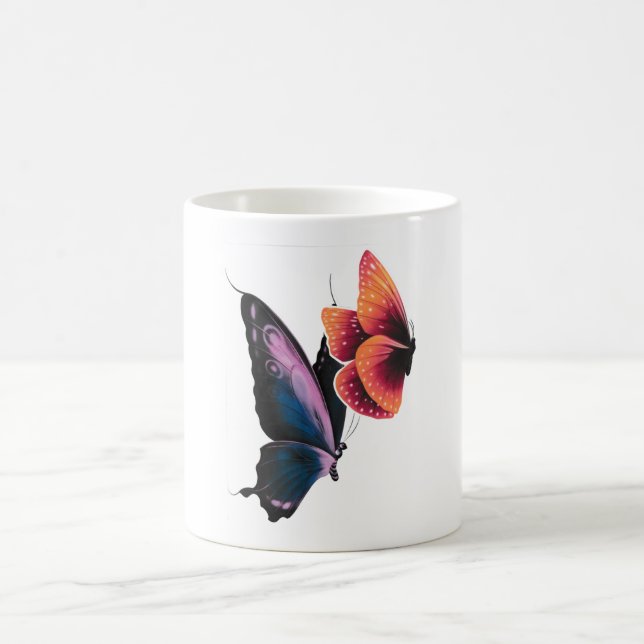 Caneca De Café borboletas (Centro)