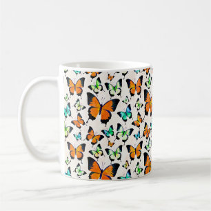 Caneca De Café Borboletas de verão