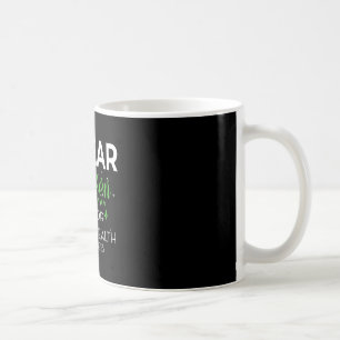 Caneca De Café Borboletas do Coração Saúde Verde, Doença Consciên