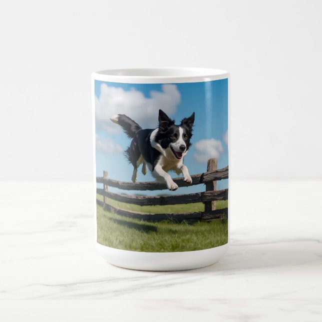 Caneca De Café Borda Collie Elegante Breja (Centro)
