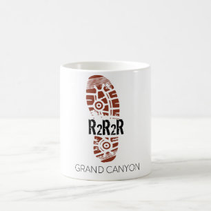 Caneca De Café Borda da borda 2 da borda 2 do Grand Canyon
