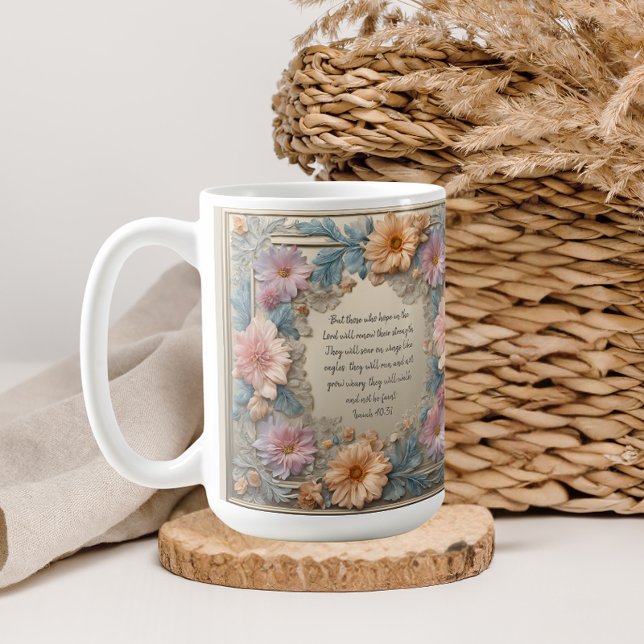 Caneca De Café Borda da Sonata de Primavera (Criador carregado)