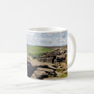 Caneca De Café Borda de Stanage na foto máxima da lembrança do