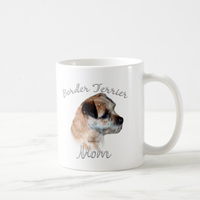 Caneca De Café Borda Terrier Mãe 2 (Direita)