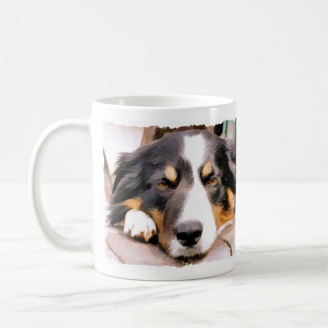 CANECA DE CAFÉ BORDER COLLIE (Esquerda)