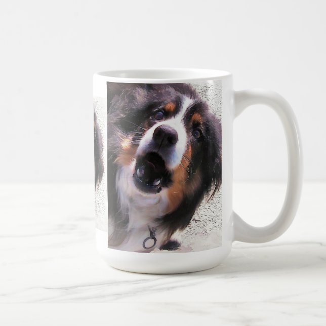 CANECA DE CAFÉ BORDER COLLIE (Direita)