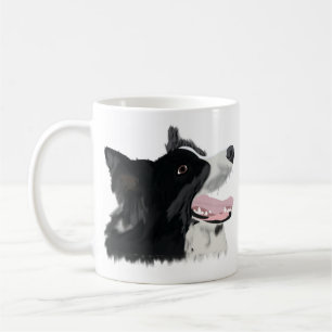 Caneca De Café Border Collie Cachorro Fofo
