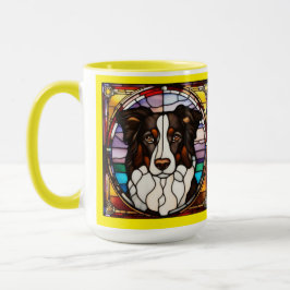 Caneca de Café Border Collie Fofa