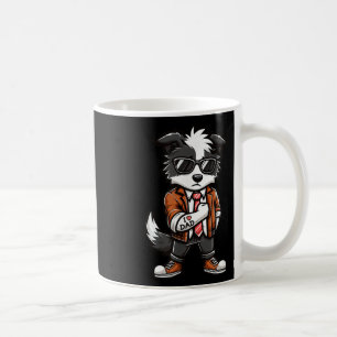 Caneca De Café Border Collie I Amo Pai Engraçado Tatuagem De Cach