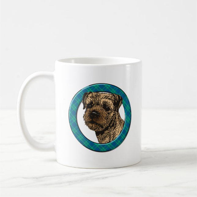 Caneca De Café Border terrier (Esquerda)