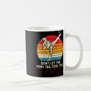 Caneca De Café Boredkoalas Não Deixa Ponytail enganar você Garota