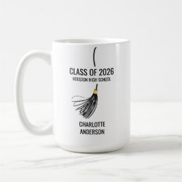 Caneca De Café Borla de Diploma