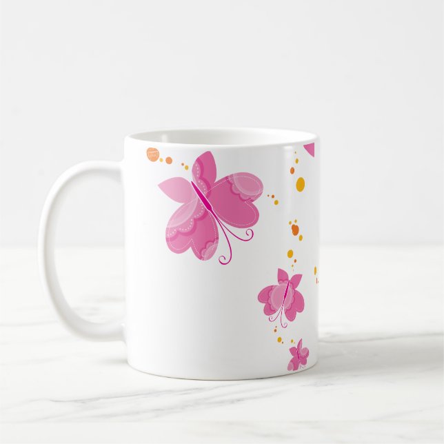 Caneca De Café BORRACHAS FLUTTERBY: séries de três 1 (Esquerda)