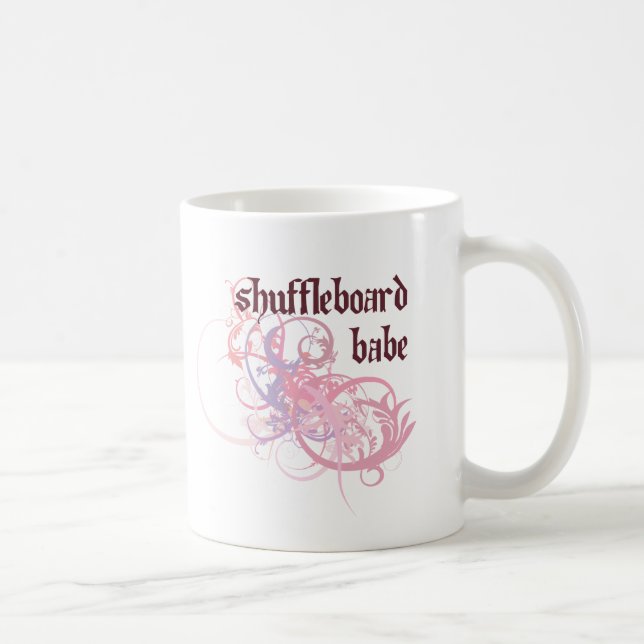 Caneca De Café Borracho do Shuffleboard (Direita)