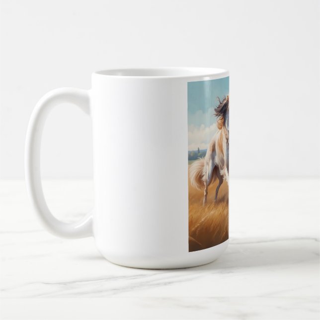 Caneca De Café Borzoi Elegant Breed Coffee Mug (Esquerda)