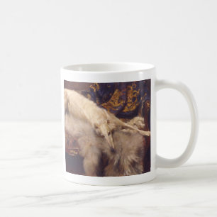 Caneca De Café Borzoi Relaxando