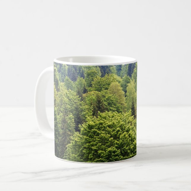 Caneca De Café Bosque (Frente Esquerda)