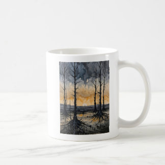 Caneca De Café Bosque Sussurrante