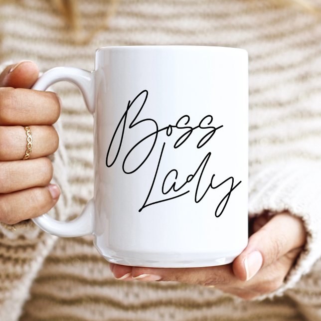 Caneca De Café Boss Lady Mug (Criador carregado)