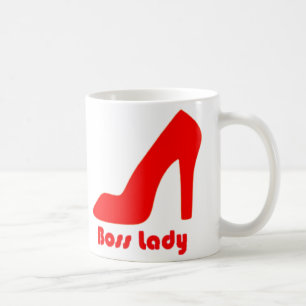 Caneca De Café Boss Lady Red Pump