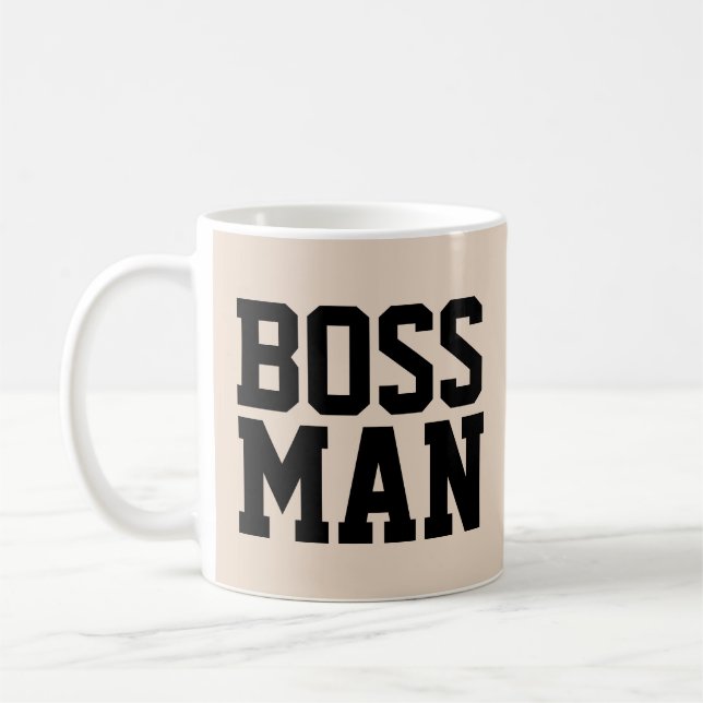 CANECA DE CAFÉ BOSS MAN CAFFEE MUGS (Esquerda)