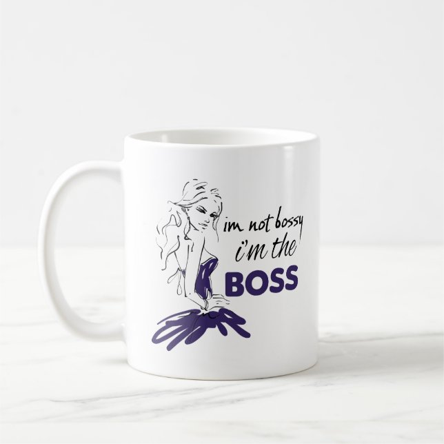 Caneca De Café Bossy (Esquerda)