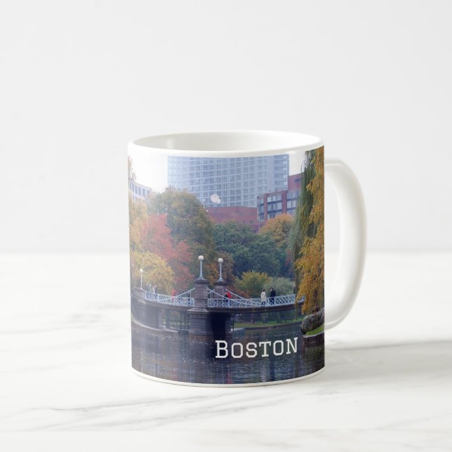 Caneca De Café Boston (Frente Esquerda)