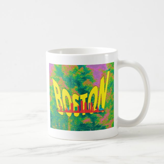 Caneca De Café Boston (Direita)