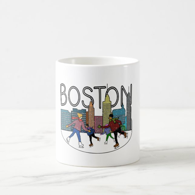 Caneca De Café Boston Ice Skating (Centro)