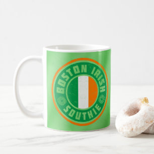 Caneca De Café Boston Irish American Southie Mug