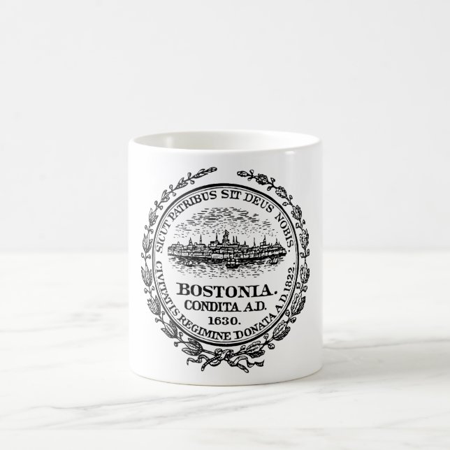 Caneca De Café Boston Seal (Centro)
