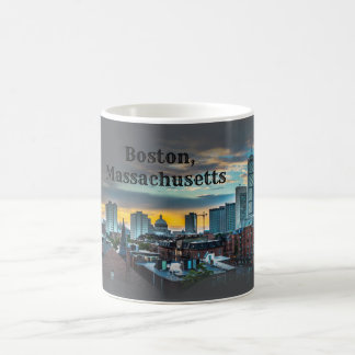 Caneca De Café Boston Skyline - Café Mug