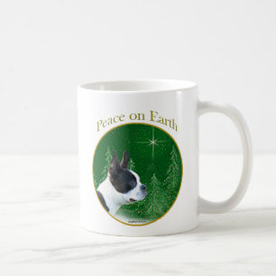 Caneca De Café Boston Terrier Peace