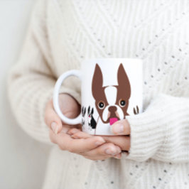 Caneca De Café Boston Terriers