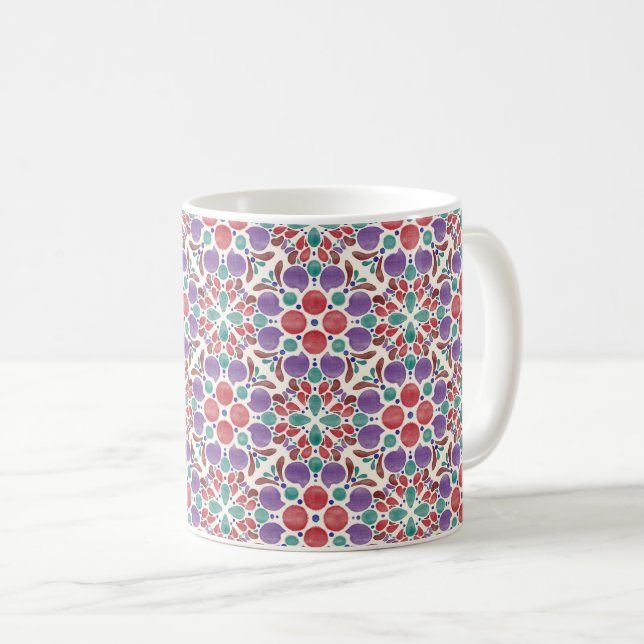 Caneca De Café Botanical Pop - Harvest (Frente Esquerda)