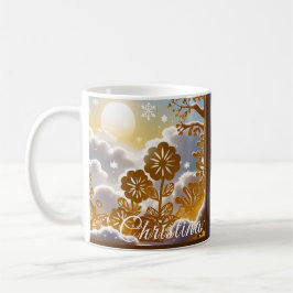 Caneca De Café Botanical Winter Wonderland