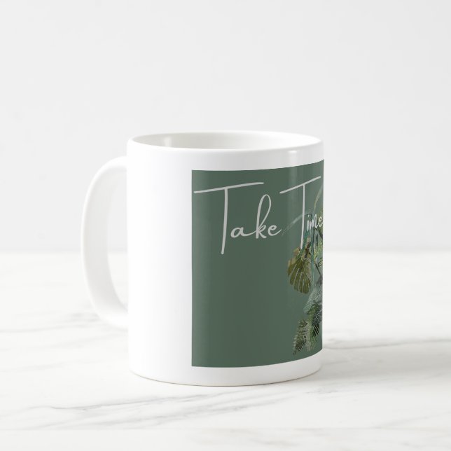 Caneca De Café BotânicaMug (Frente Esquerda)