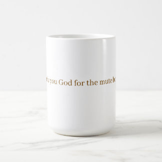 CANECA DE CAFÉ BOTÃO DE SILENCIAR